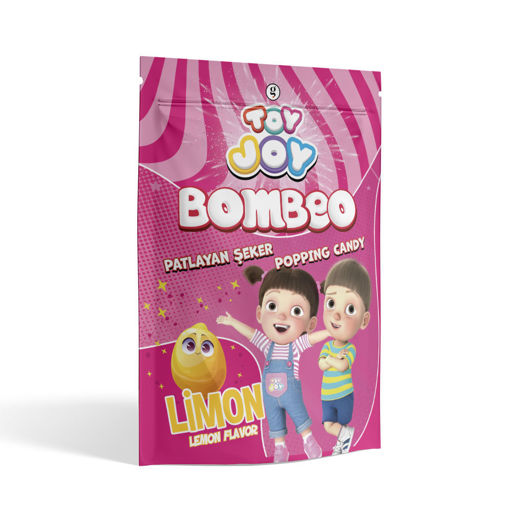 Global Gıda. Toy Joy Bombeo 4 Gr Limon Aromalı Patlayan Şeker